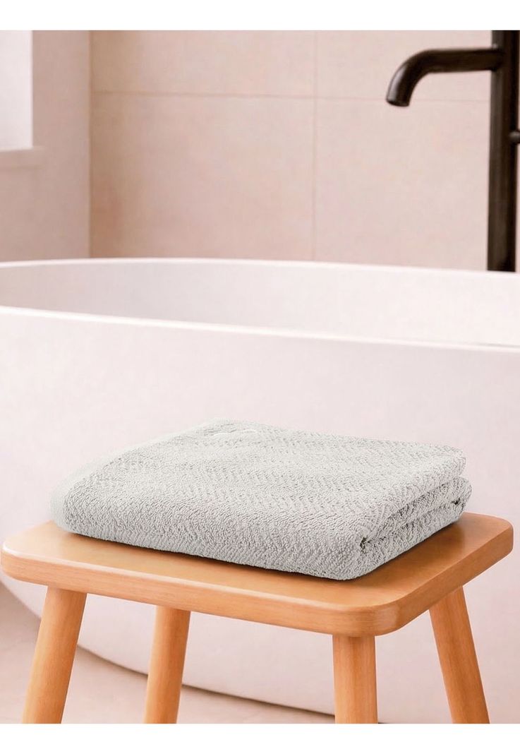 Toalla de Bano Cuerpo VIS Nautica Home 100% algodon suave 76x137cm gris