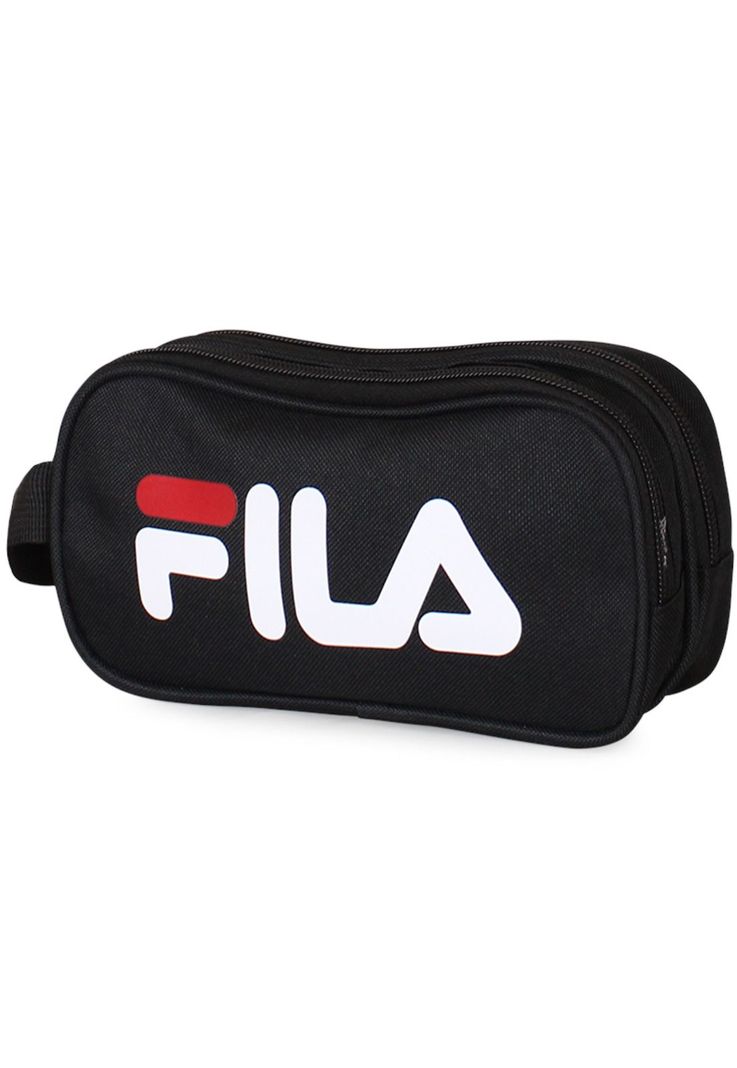 Pack Bolso Verona negro 42lts + Neceser Spark Fila-1