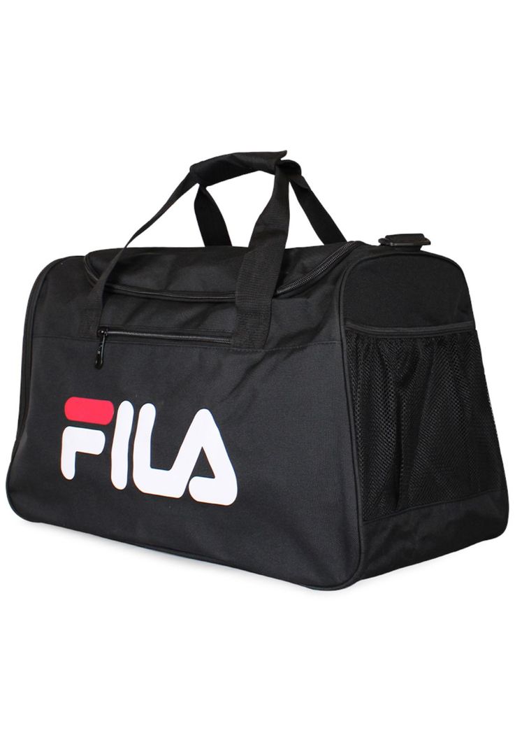 Pack Bolso Verona negro 42lts + Neceser Spark Fila-4