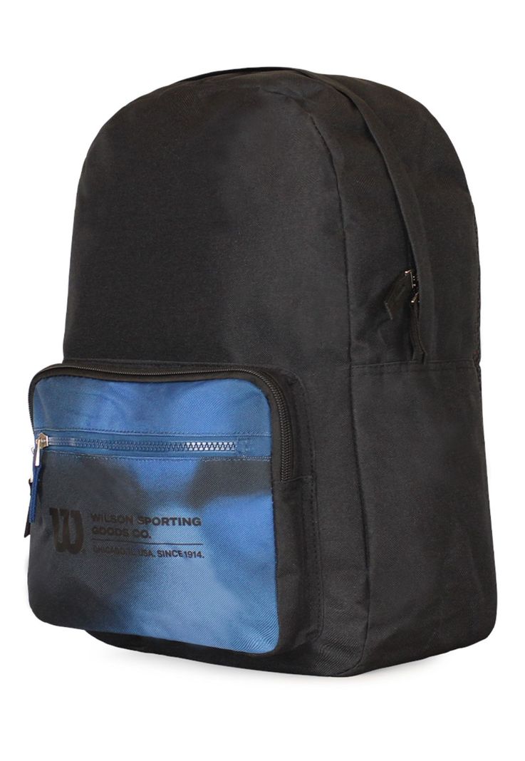 Mochila Portland negro-azul Wilson-1