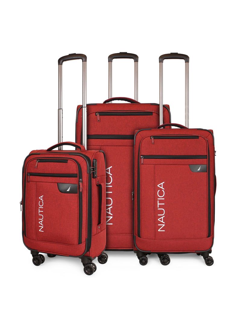Set Maletas Fram L+M+S Rojo-0