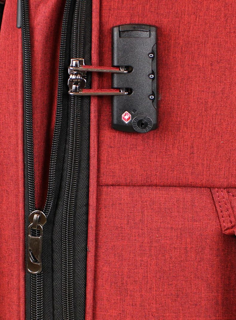 Set Maletas Fram L+M+S Rojo-4