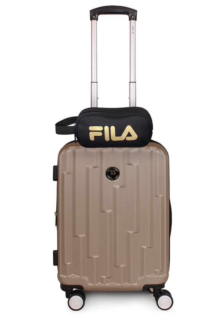 Pack Maleta cabina Flip café 10kg + Neceser Spark Fila-0