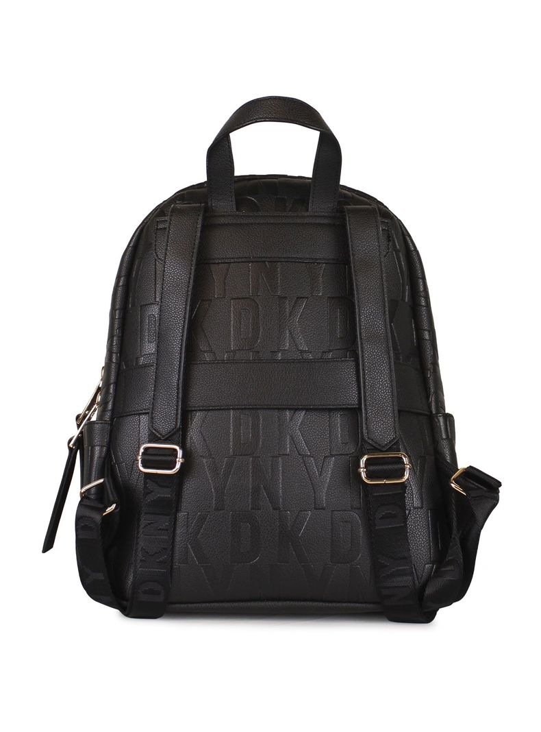 Mochila Impressionist Negro Donna Karan -5