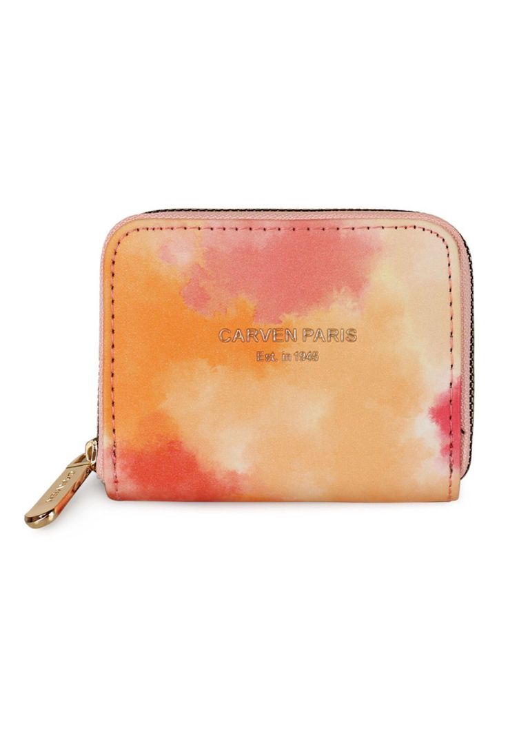 Billetera mujer SKY orange Carven Paris Naranjo
