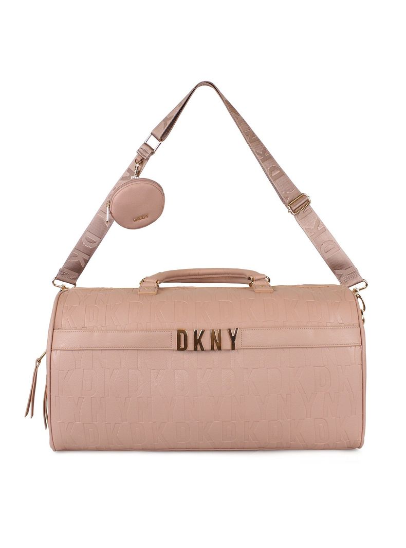 Bolso con Monedero Impressionist Rosa Donna Karan -0