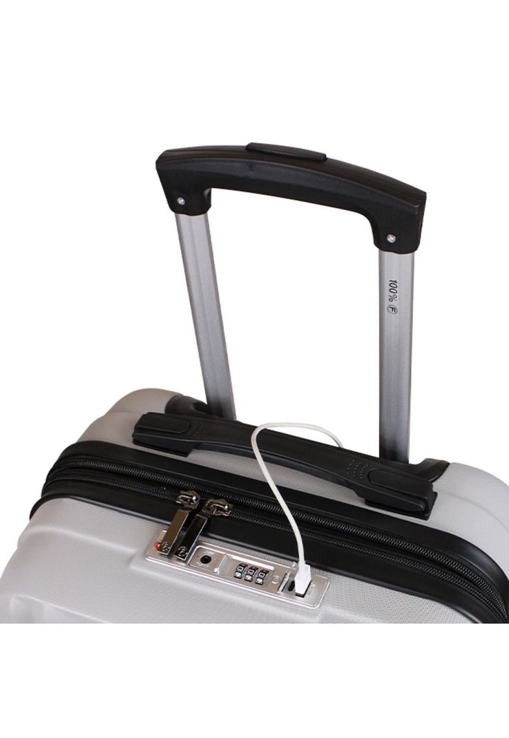 Pack Maleta cabina Flip gris 10kg + Neceser + Bolso Fila-6
