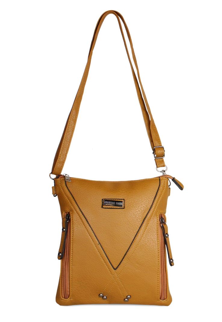 Cartera bandolera Pascal camel Anabella Sachi