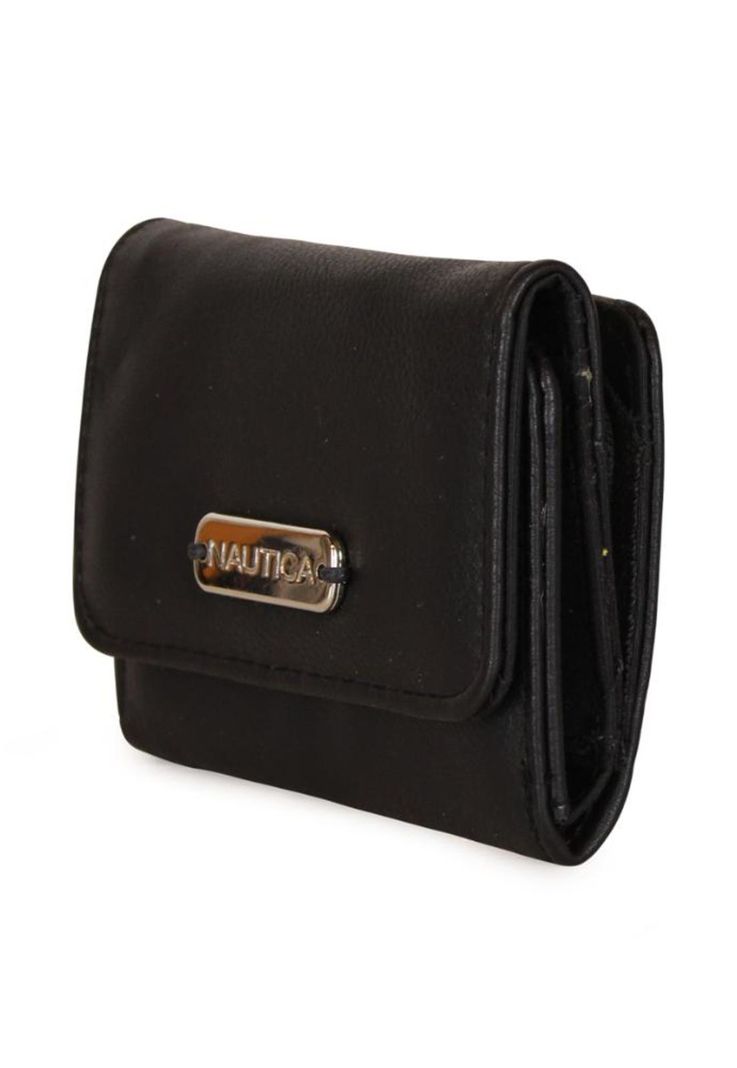 Billetera de mujer Sidney negra Nautica Negro