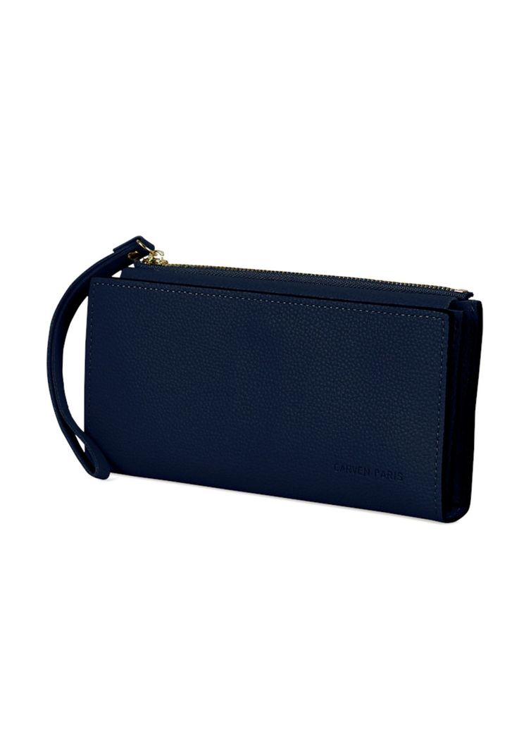 Pack Billetera Delia azul + Pañuelo Omani turquesa Carven-1