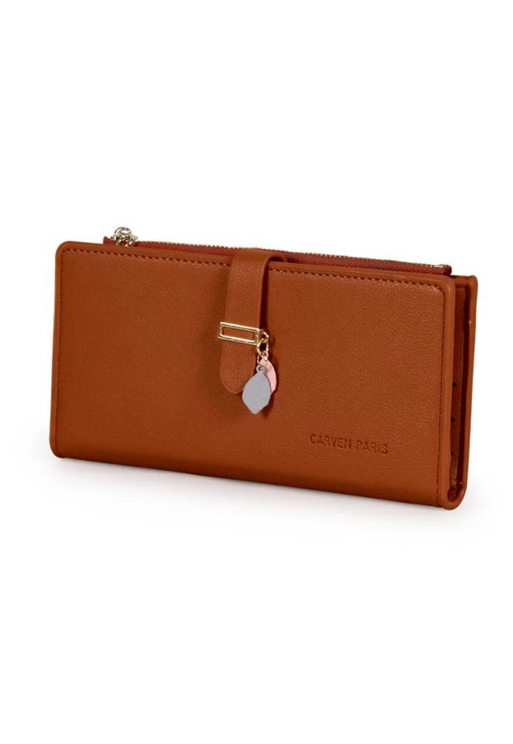Billetera mujer Vera café Carven