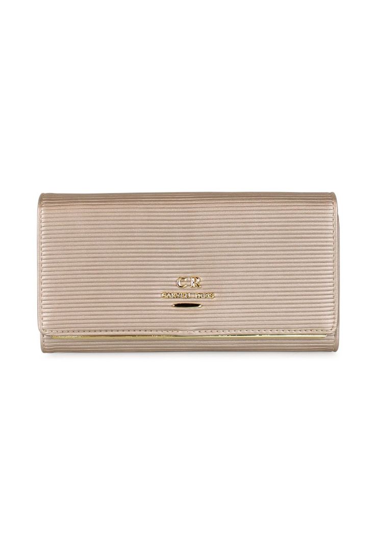 Pack Billetera Gala beige + Pañuelo Omani beige Carven-1
