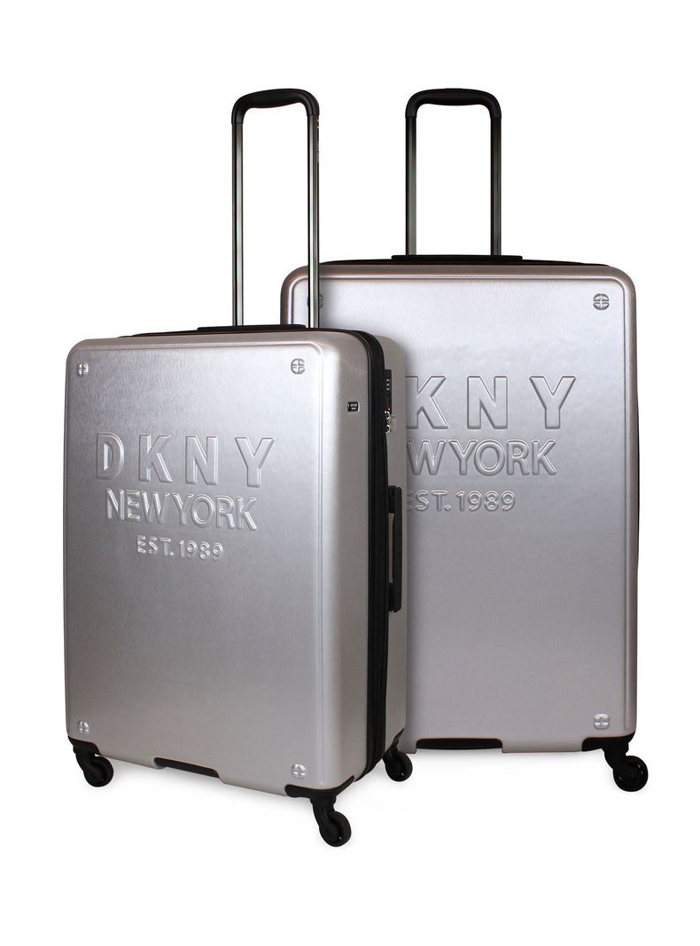 Pack Maletas New Yorker L+M Donna Karan Silver-0