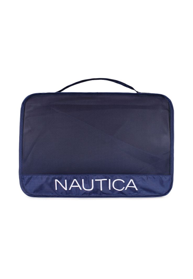 Set 3 Maletas Prime S+M+L + Organizador azul Nautica-2