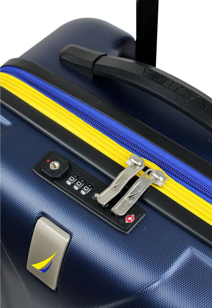 Set 3 Maletas Prime S+M+L + Organizador azul Nautica-7