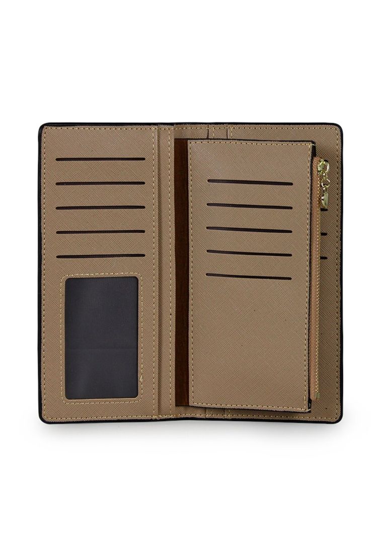 Pack Billetera Vesta taupe + Pañuelo Omani beige Carven-6