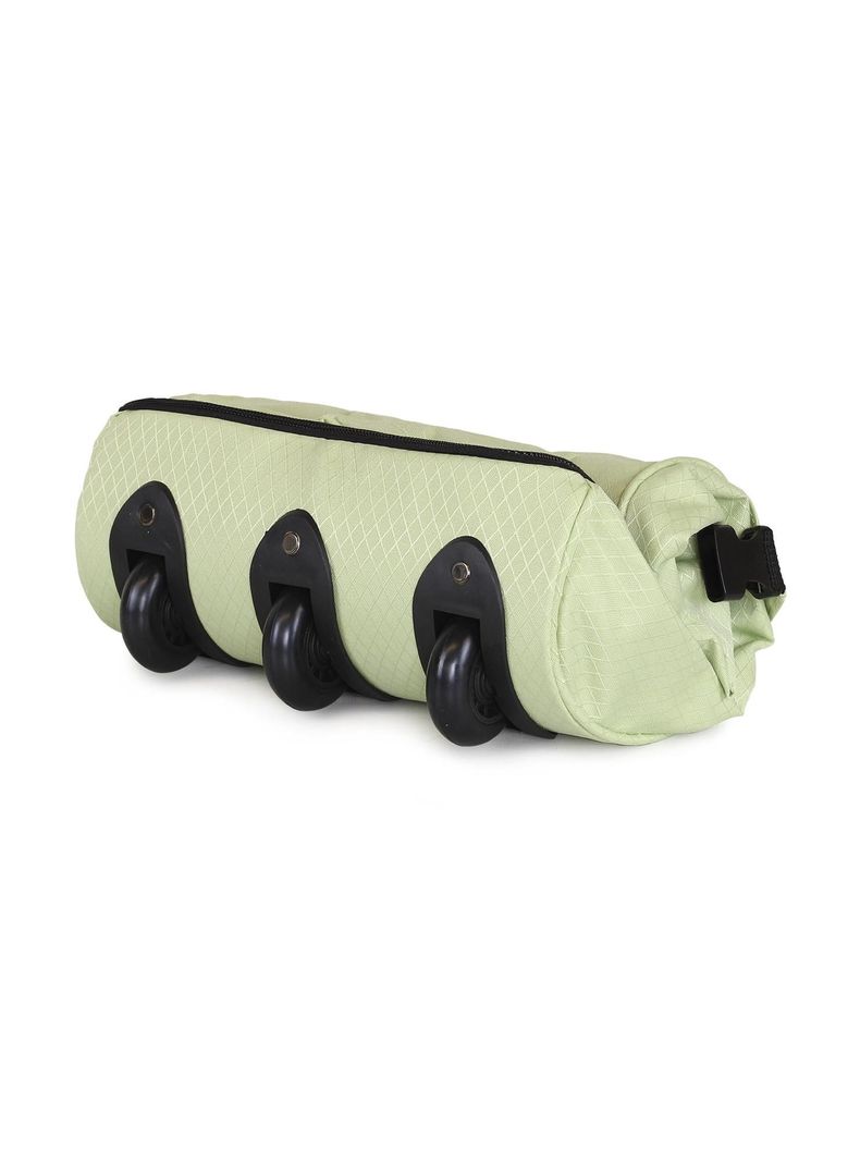 Bolso tipo mochila con ruedas Challenger Verde + Candado-2