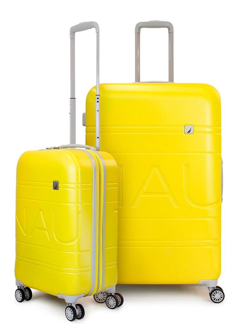 Pack 2 maletas S+L Nautica Palermo 10k y 23k amarillo