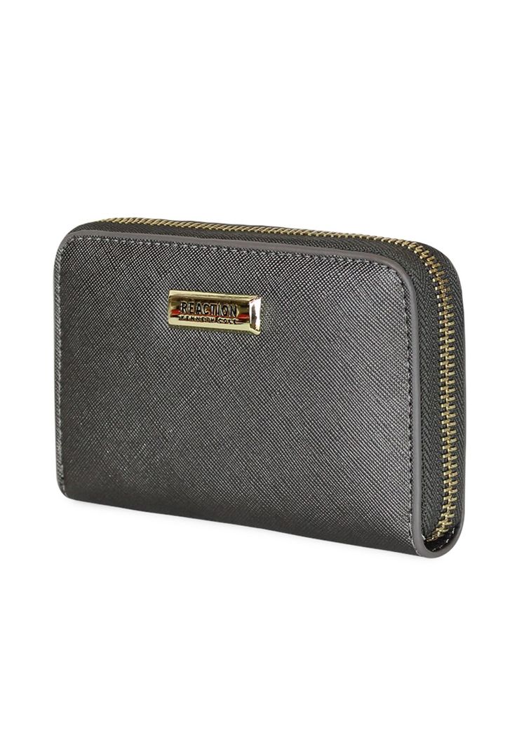 Pack Billetera Trifold gris + Pañuelo Oni pink Kenneth Cole-1