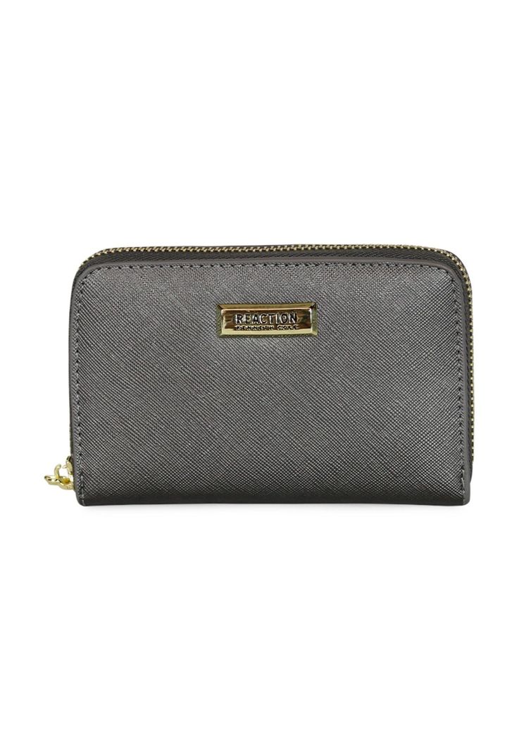 Pack Billetera Trifold gris + Pañuelo Oni pink Kenneth Cole-2