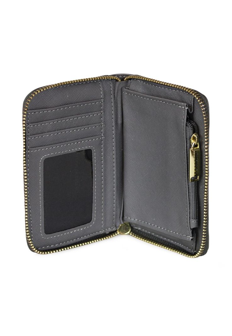 Pack Billetera Trifold gris + Pañuelo Oni pink Kenneth Cole-3