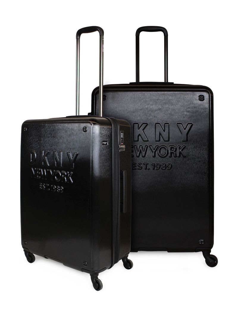 Pack Maletas New Yorker L+M Donna Karan Negra-0