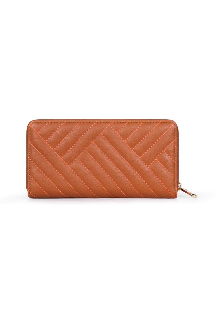 Pack Carven Billetera Ava brown + Pañuelo-4