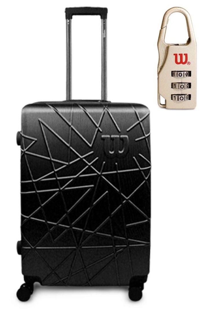 Maleta East Coast negra Mediana 20kg Wilson