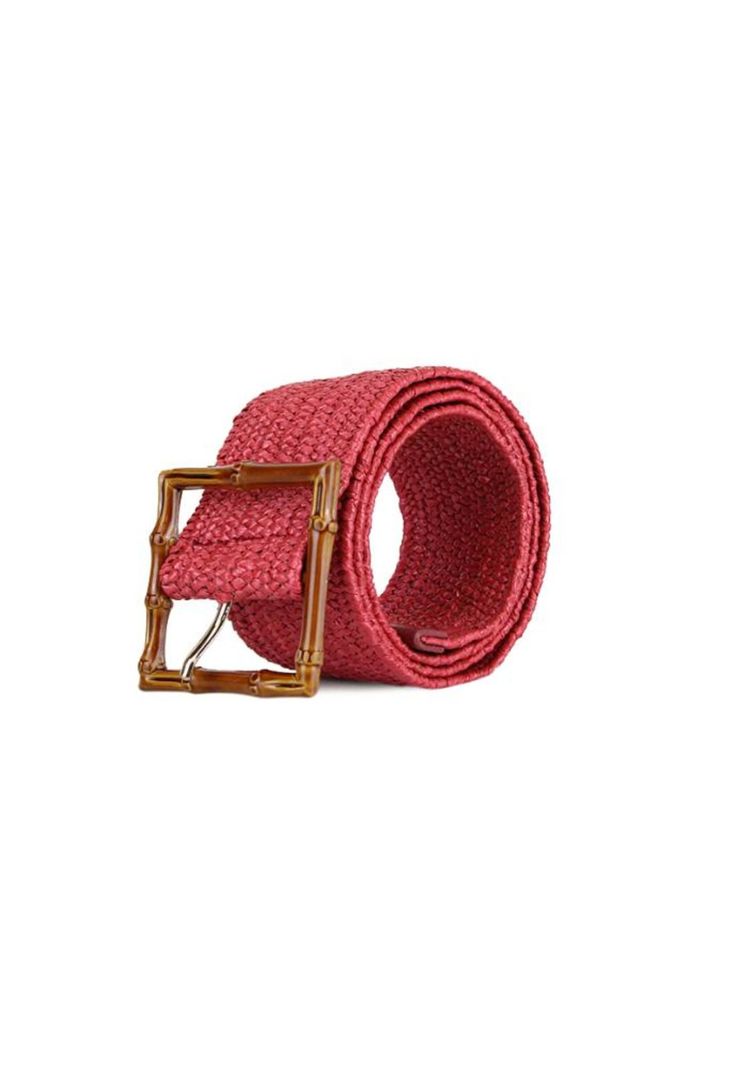Cinturon mujer Napier rojo Carven