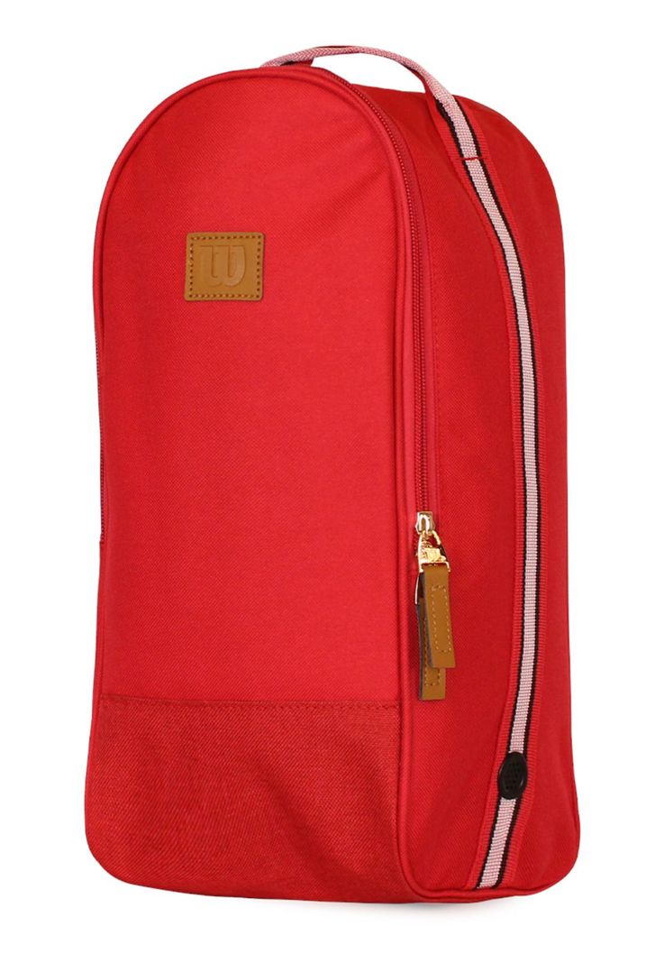 Bolso botinero para zapatos Wilson Madrid rojo-0