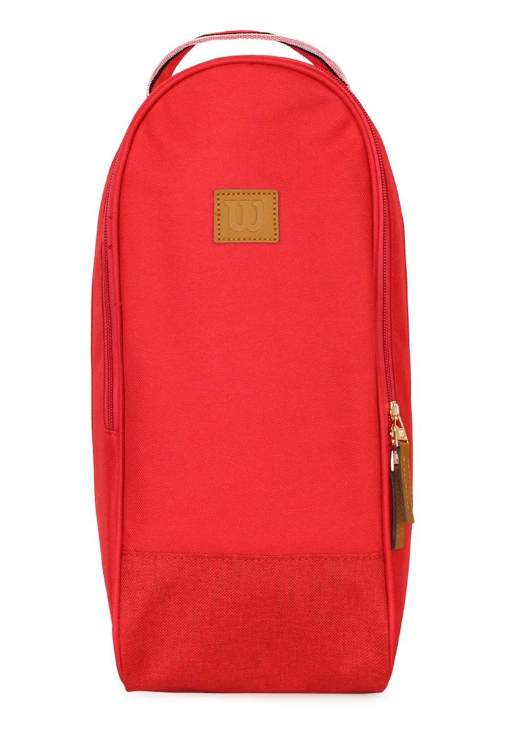 Bolso botinero para zapatos Wilson Madrid rojo-1