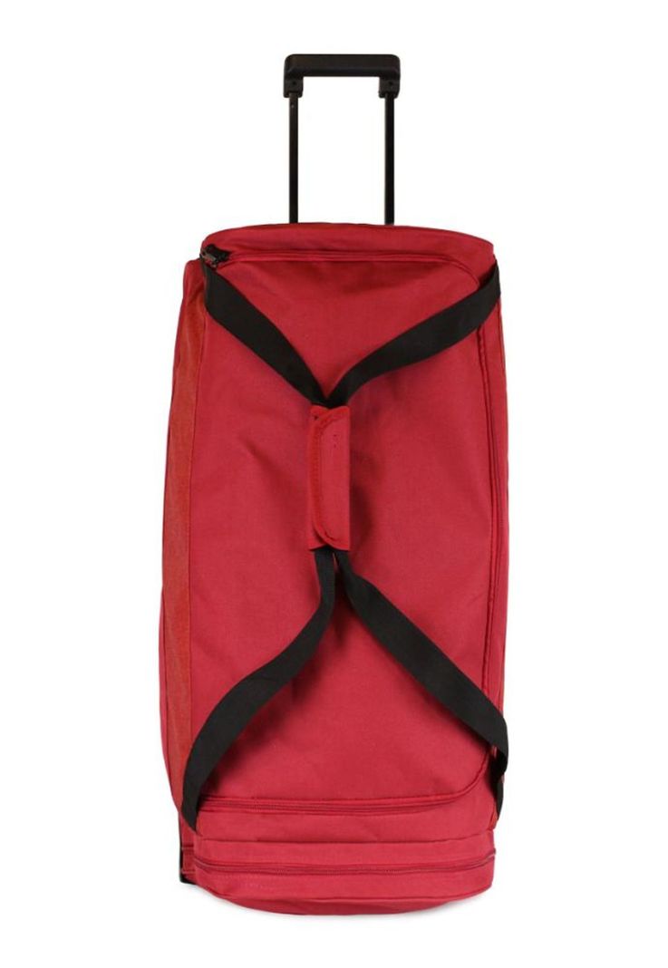 Bolso de viaje con ruedas Kross L 131 lts rojo + Candado F-2