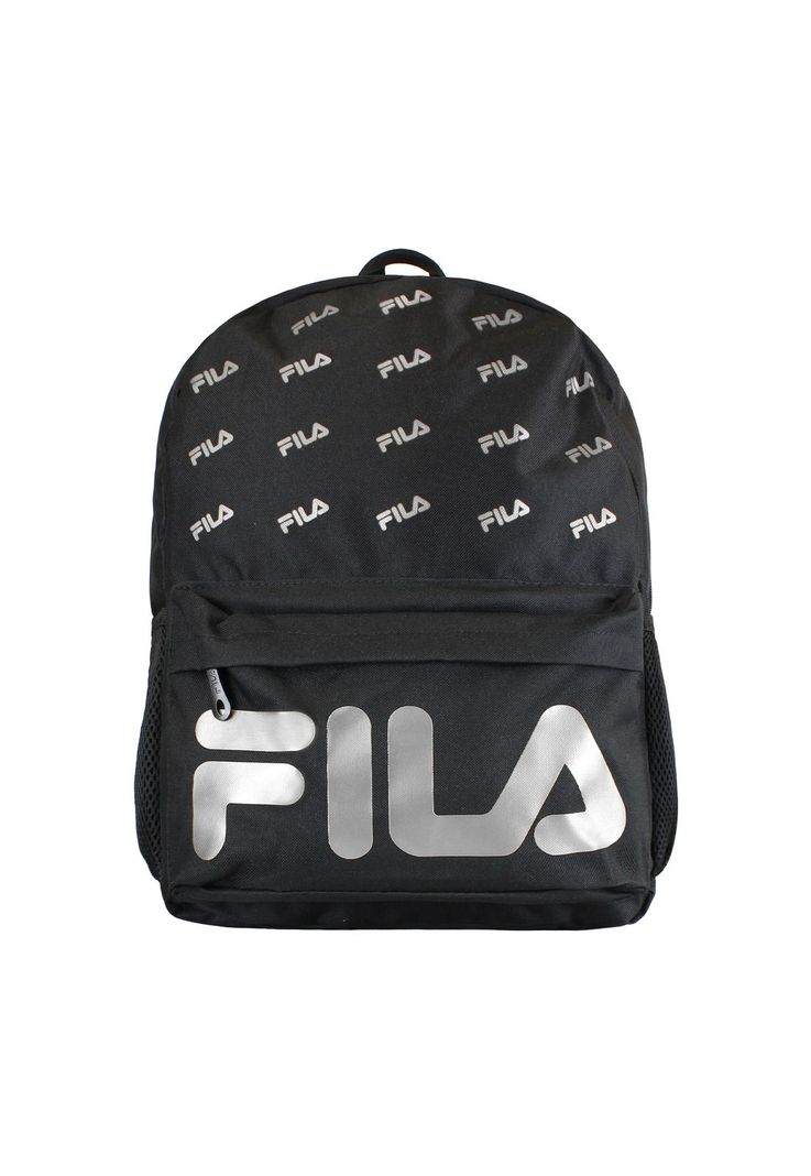 Mochila Fila Urbanix 16lts negro-plateado L