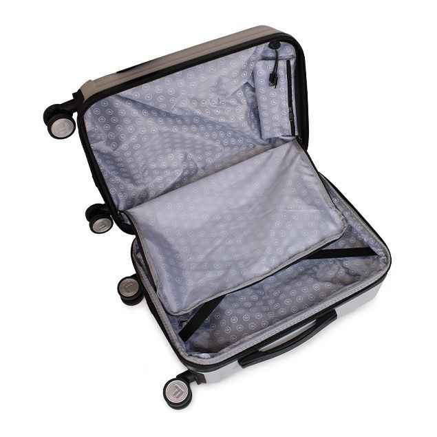 Maleta cabina S (10 Kg) Flip Gris con USB -2