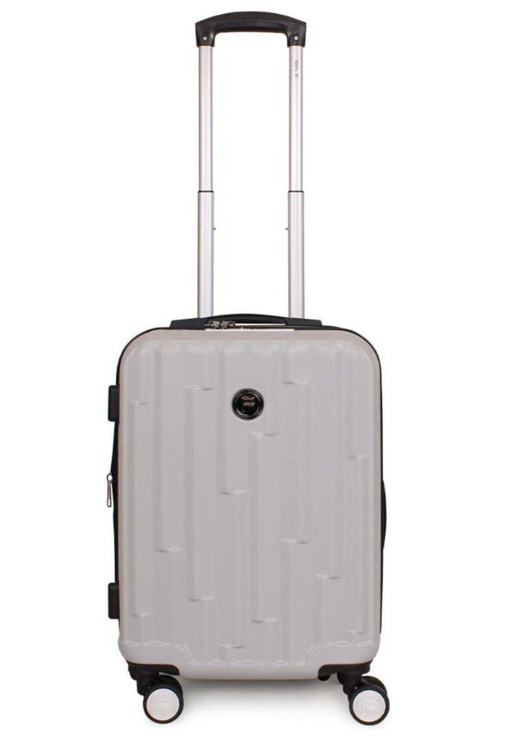 Maleta Flip de cabina con usb gris F la Maleta de Chile S