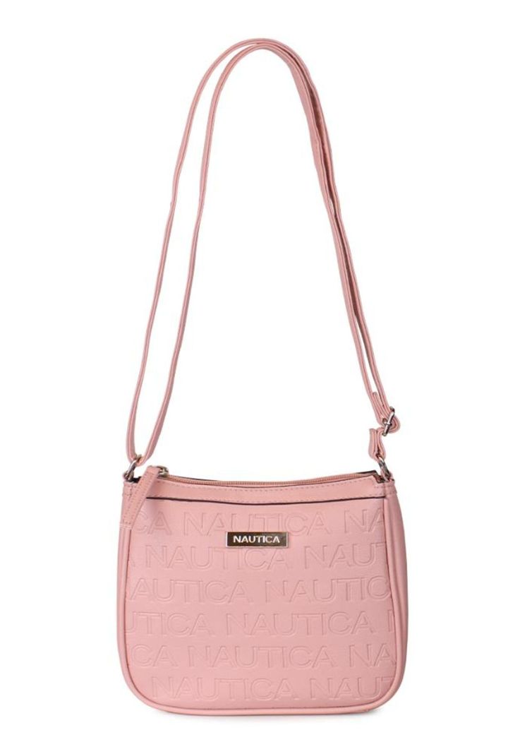 Cartera cruzada Princess rosada Nautica Rosado