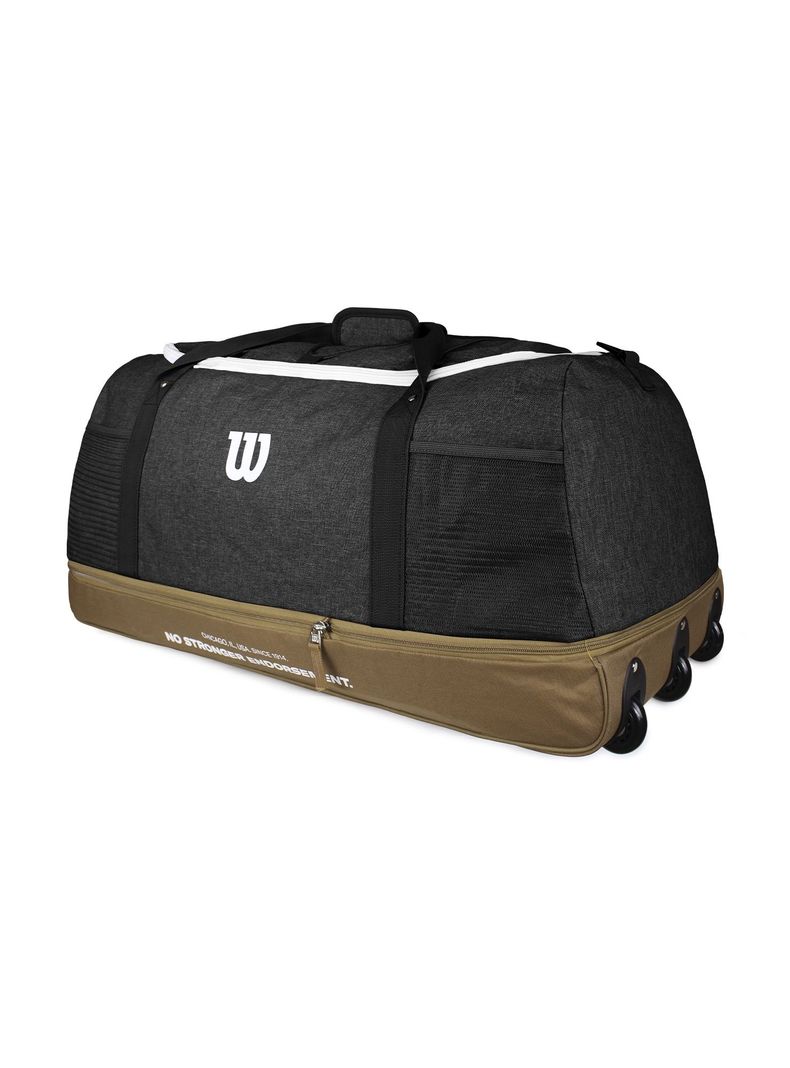 Bolso enrollable Coloso Negro-Beige-1