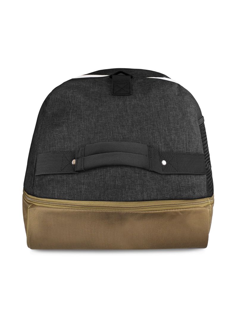 Bolso enrollable Coloso Negro-Beige-3
