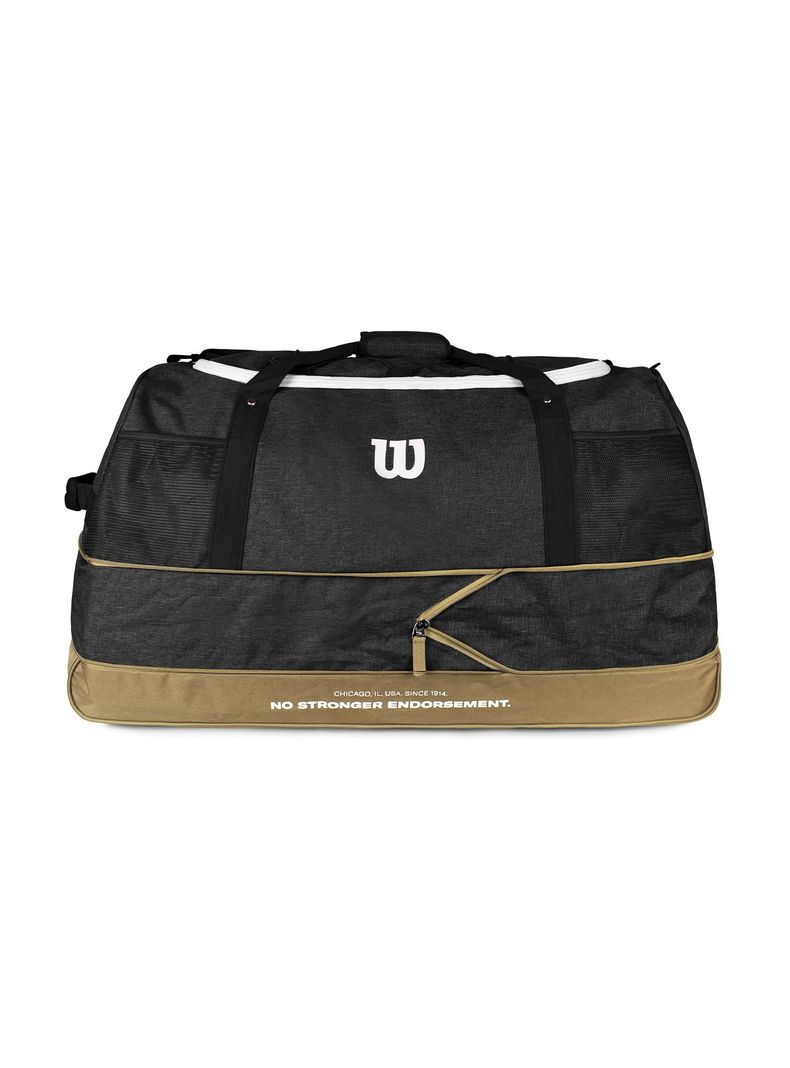Bolso enrollable Coloso Negro-Beige-4