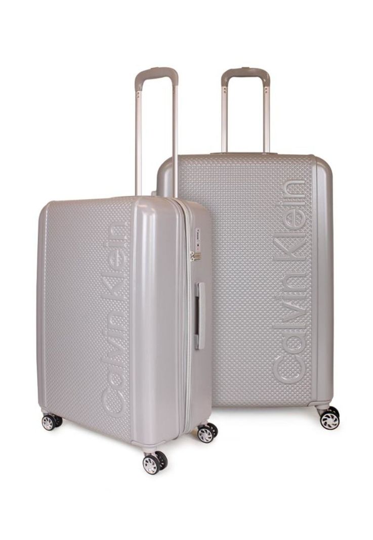 Pack 2 maletas Rome mediana 20kg + grande 23kg gris Calvin Klein L