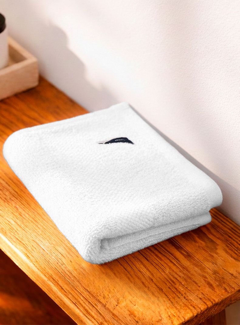 Toalla de mano HEAVEN Nautica 100% algodon alta absorbencia blanca Blanco