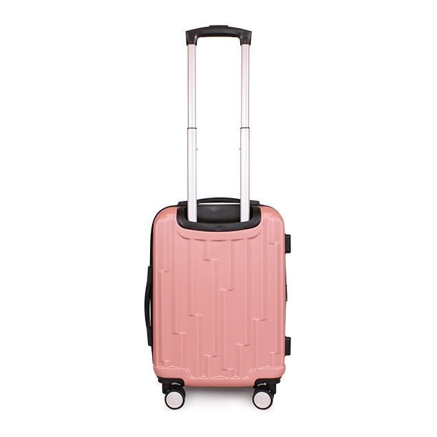 Maleta cabina S (10 Kg) Flip Rosado con USB -6