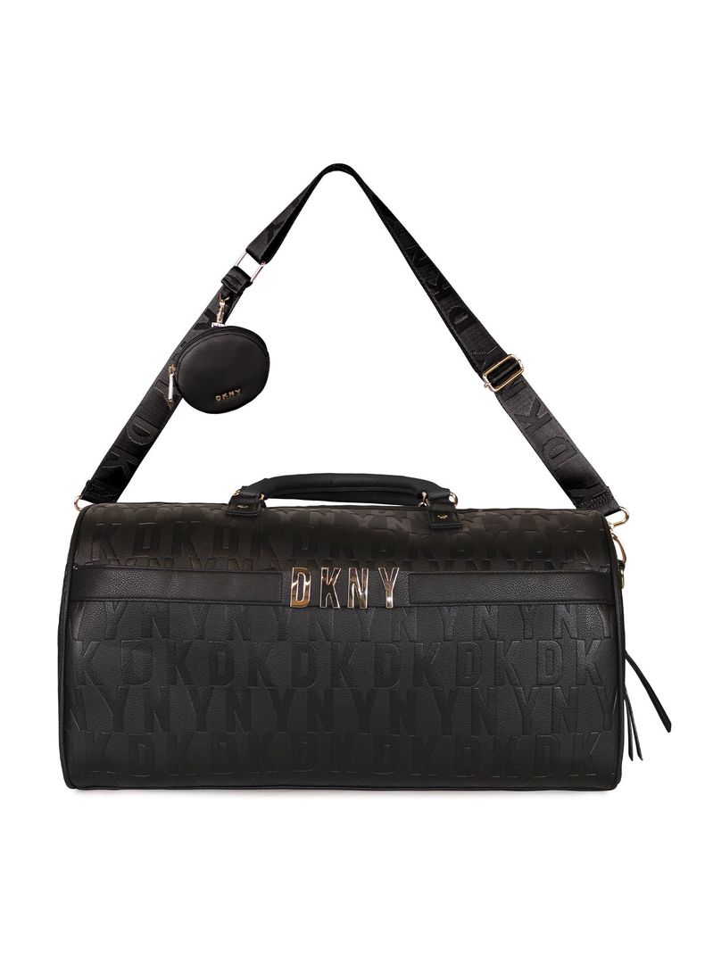 Bolso con Monedero Impressionist Negro Donna Karan -0