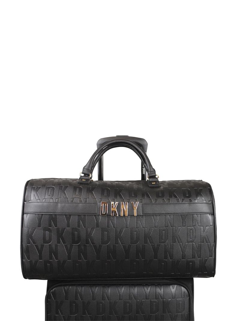 Bolso con Monedero Impressionist Negro Donna Karan -3