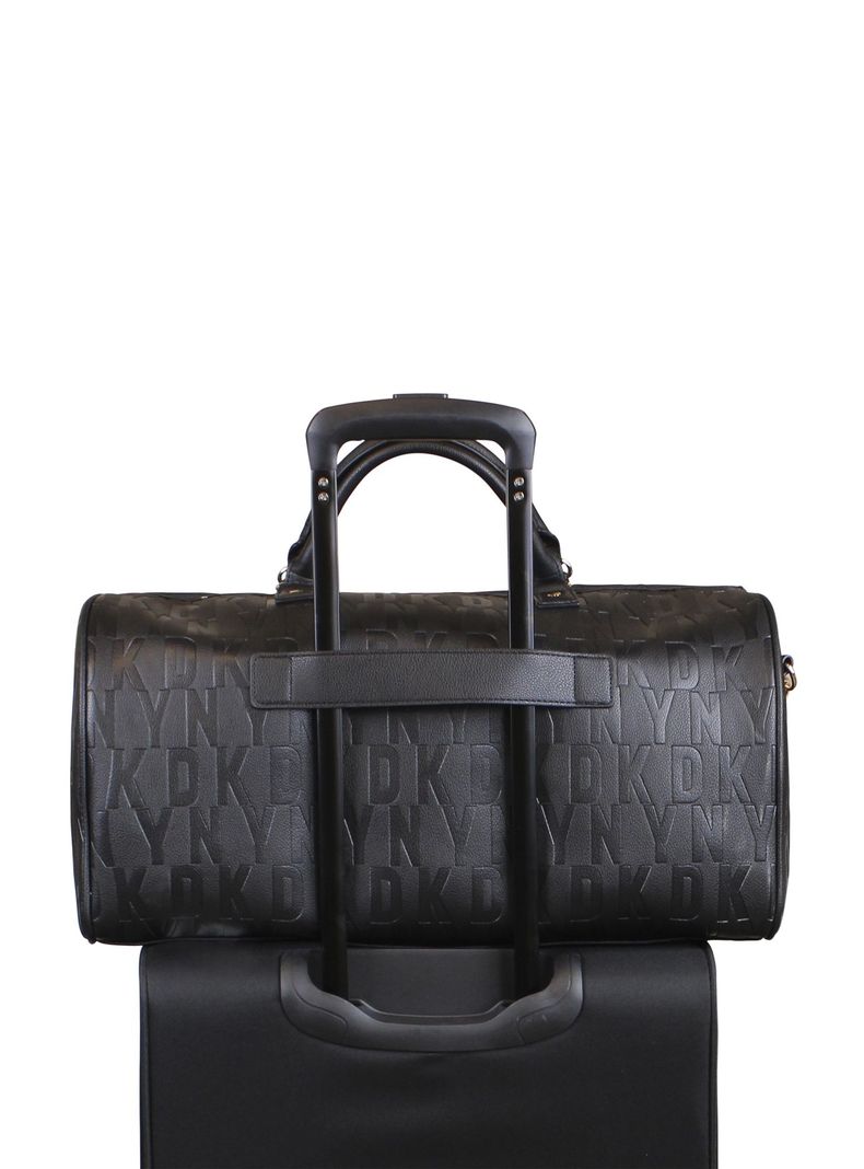 Bolso con Monedero Impressionist Negro Donna Karan -4