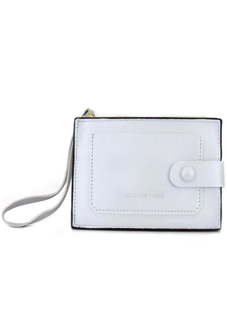 Billetera de mujer Eva silver Carven Plata M