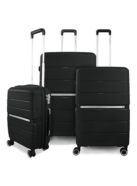 Set Maletas Xpos SwissBag S+M+L Negro-0