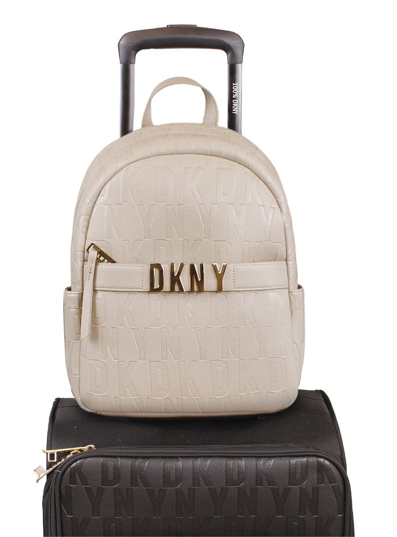 Mochila Impressionist Beige Donna Karan -3