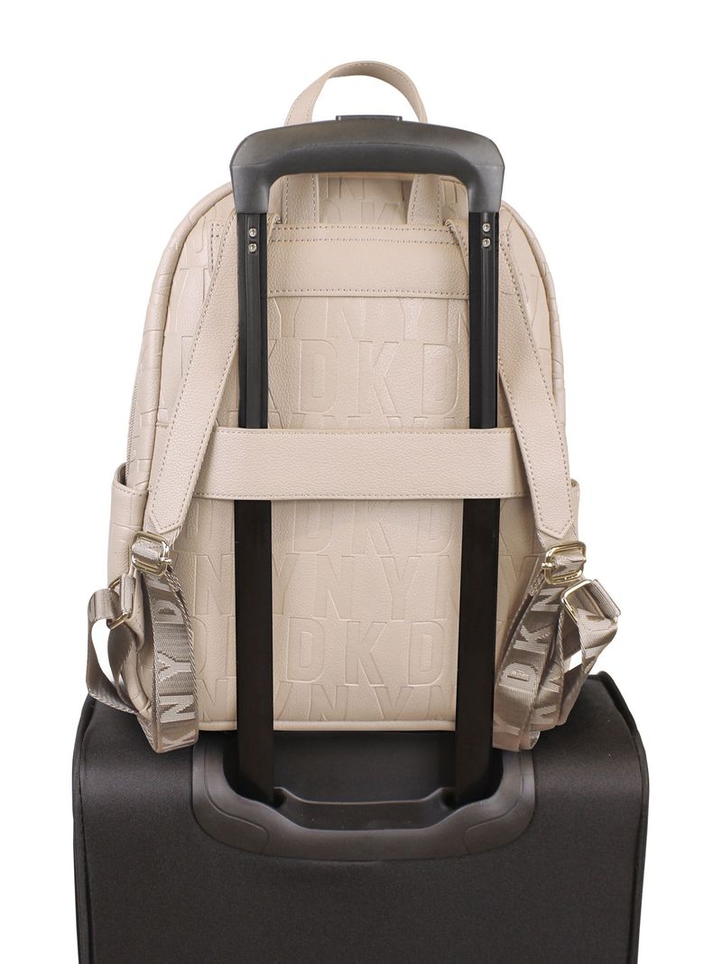 Mochila Impressionist Beige Donna Karan -4