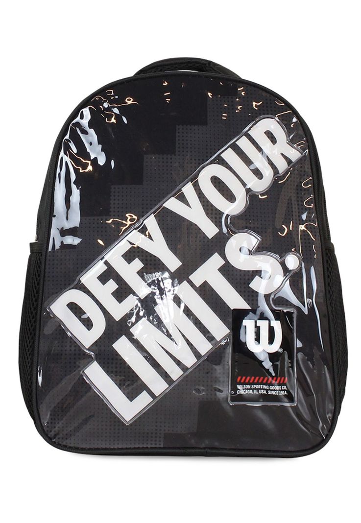 Mochila infantil unisex Logan negro Wilson